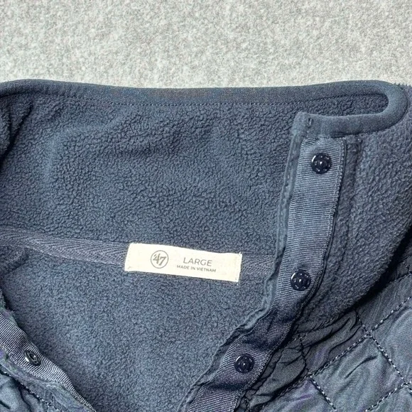 '47 Brand‎ Quilted Fleece 1/4 Snap Ryder Cup 2020 Whistling Straights Women's L - Picture 4 of 9